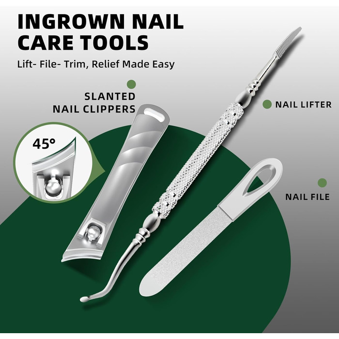 Кусачки для нігтів великого пальця ніг Nagel (Німеччина) 37мм, сталь, для чоловіків та літніх людей