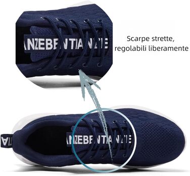 Чоловічі кросівки для бігу та занять спортом: бігові, тенісні, для фітнесу, повсякденні. Легкі, дихаючі, розмір 42 EU, блакитні