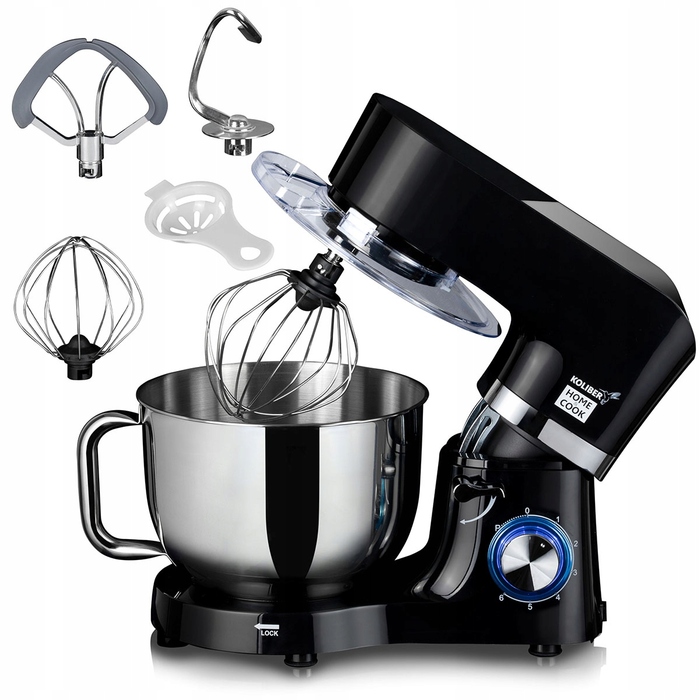 Кухонний комбайн Koliber ROBOMAX X-3200-W, 2000 Вт, чорний