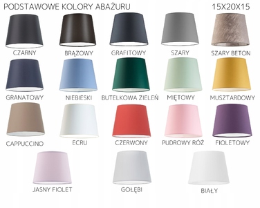 Настінний світильник-бра з абажуром, LED E27, білий