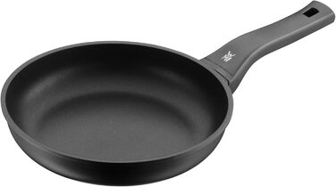 WMF PermaDur Excellent Induction Pan Set, 2-Piece, Frying Pans 28 + 24 cm, Coated Aluminum, Heat-Resistant Plastic Handle