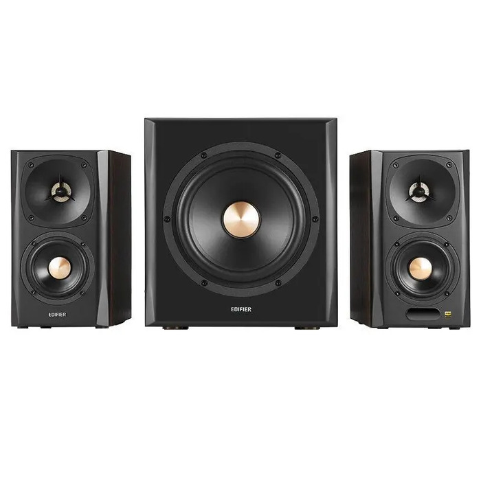 Акустична система 2.1 Edifier S360DB: 155 Вт, сабвуфер, Bluetooth, AUX, RCA