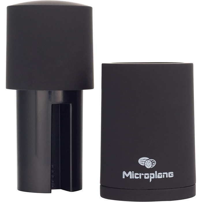 Мельниця для спецій Microplane Schwarz - для мускатного горіха, кориці, тонкої бобів, довгої перцю та інших сухих спецій