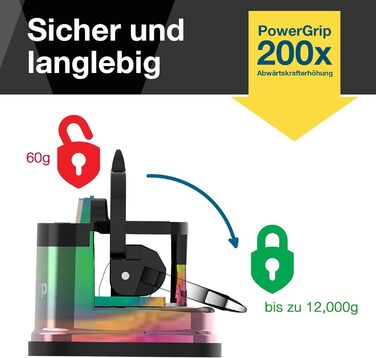 AnySharp Pro металевий точильник для ножів, безпечний, з присоскою PowerGrip, для кухонних ножів з твердого сталі та серрейтором, найкраща якість