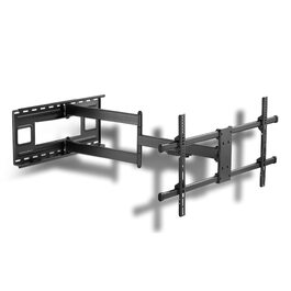 Кронштейн для телевізора Xantron STRONGLINE похилий 37-75 дюймів, VESA до 600x400, макс. 75 кг, плоский, мінімальна відстань від стіни + комплект монтажу (960XL)