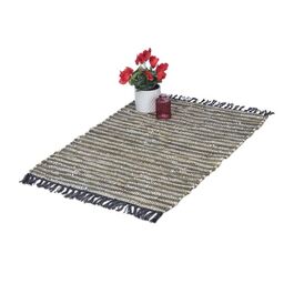 Relaxdays Patchwork Rug, 60x100 cm