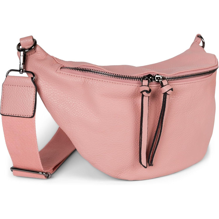 Сумка жіноча styleBREAKER наплечна велика напівмісяць крос-боді Altrose 37x17 см з регульованим ремінцем та двостороннім замком