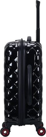 Набір валіз Rockland Quilt Hardside, розширюваний, 3 шт (20/24/28 дюймів), чорний