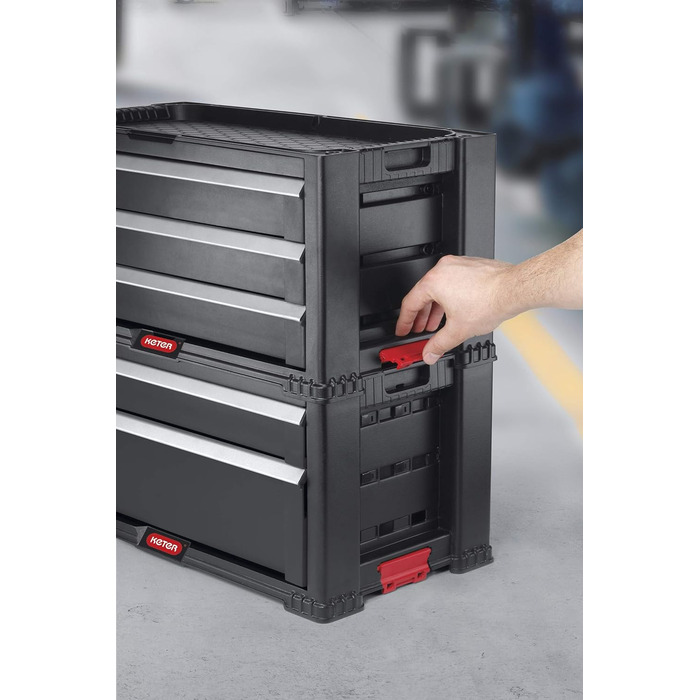 Keter 5-Drawer Tool Wagon with Wheels