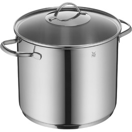 Каструля WMF Provence Plus для супу з овочами, 24 см, склокришка, 8.8 л, Cromargan нержавіюча сталь, велика каструля, підходить для духовки