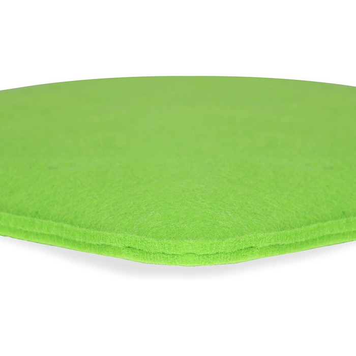 Sunnypillow Набір з 4 фетрових подушок для стільців 35x35 см, зелені, м'які сидіння для стільців і лавок, для дому та вулиці