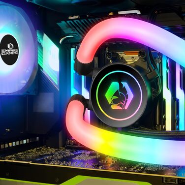 Система водяного охолодження EMPIRE GAMING Guardian G-V20 AIO для ПК – 240 мм, RGB, сумісна з Intel та AMD