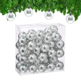 Relaxdays Set of 50 Christmas Baubles