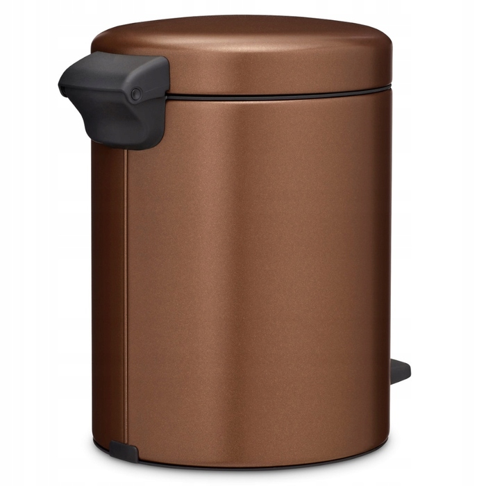 Сміттєвий кошик з педаллю BRABANTIA NewIcon, 5 л, Warm Bronze