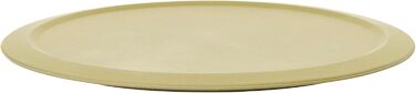 Zone Denmark Singles Silicone Coasters, Coasters for Glasses, Cups, Cocktail Glasses, Diameter 10 cm, Height 3.1 cm, 6 Pieces, including Holder, (3.1 cm - dia. 10 cm, Leek Green)