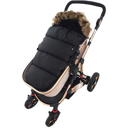 Універсальний зимовий конверт Star Ibaby Babify для коляски (сумісний з Bugaboo, Maclaren, Jane)