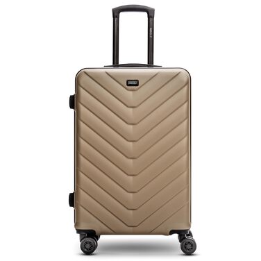 Набір валіз REDOLZ 3 шт. | Легкі дорожні валізи з ABS - для жінок/чоловіків, 4 колеса, TSA-замок (Essentials 07) | Розмір M (67 см)