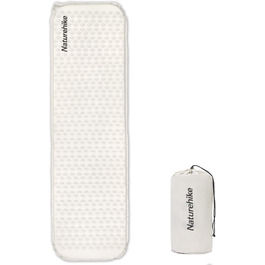 Naturehike Yugu: самонадувний килимок для кемпінгу та трекінгу (3,5 см) сірий