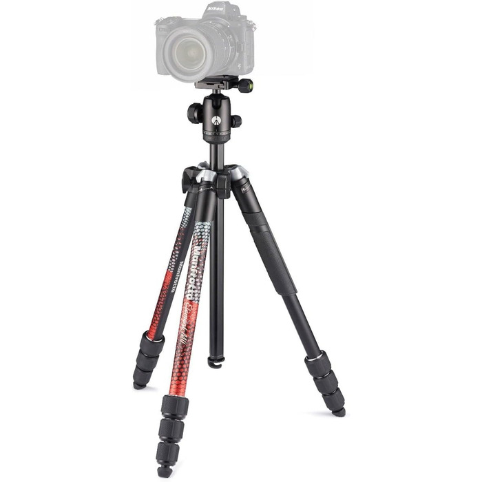 Штатив Manfrotto Element MII, чорний — легкий та компактний триног для фото та відео