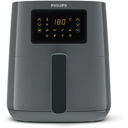 Philips HD9255/60 Airfryer Deep Fryer, Remote Connection, 0.8 kg, 4.1 L Capacity 4.1LT/L/WIFI/GREY/4 PEOPLE