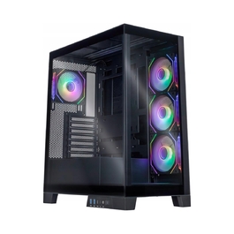 Корпус для комп'ютера Silver Monkey X Pyxis Midi Tower, чорний