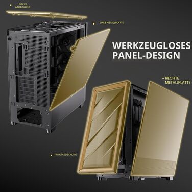 Корпус для ПК Antec Flux SE Midi Tower, чорний