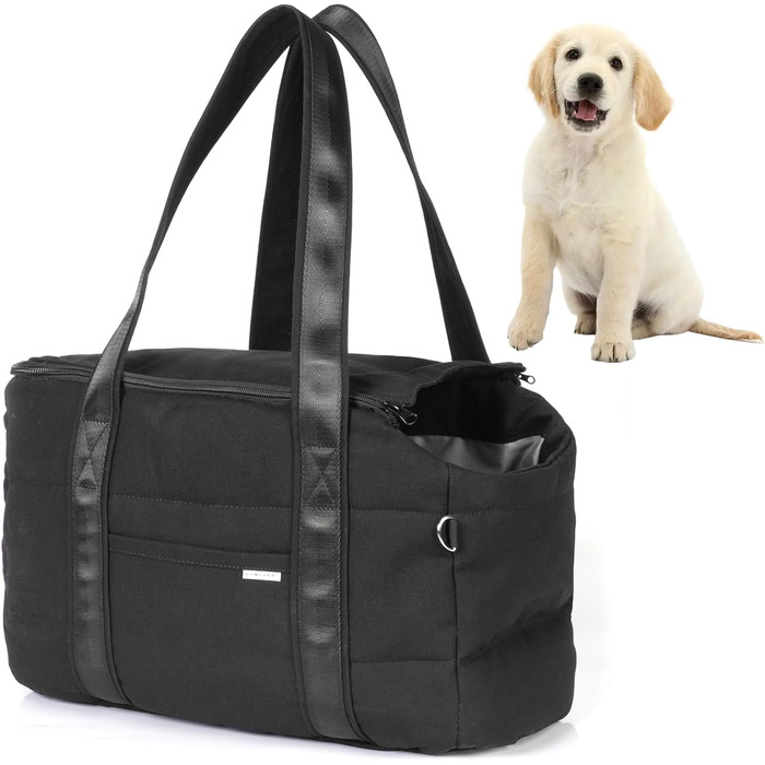 Сумка-переноска для собак, сумка для подорожей з собакою, регульований поводок, м'яка переноска для маленьких собак та домашніх тварин, сумка для покупок на вулиці