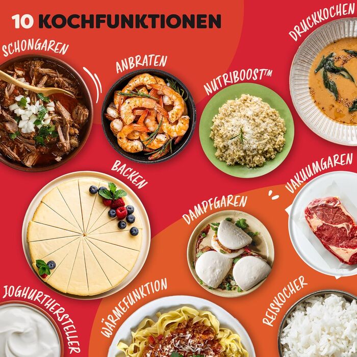 Мультиварка Instant Pot Plus 9-в-1 з нержавіючої сталі, 5.7 л – мультикочер, пароварка, рисоварка, йогуртниця, функція Vacuum, Sterilizer, Wi-Fi