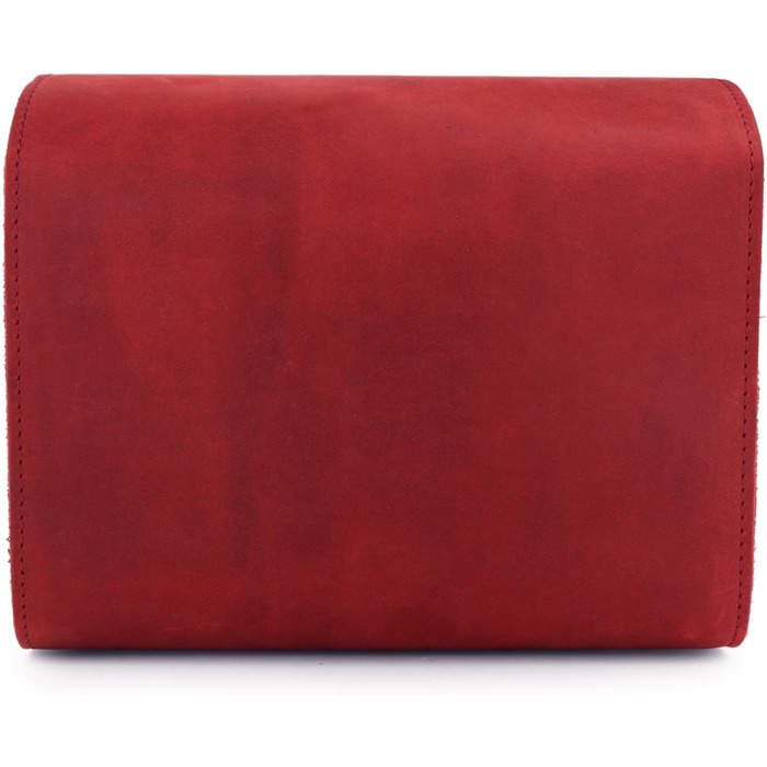 Чохол для камери MegaGear Pebble з натуральної шкіри для беззеркальних, моментальних та DSLR камер (Бургунді)