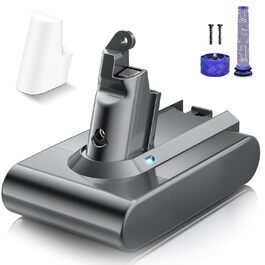 Запасний акумулятор V6 для пилососів Dyson (2 фільтри + кришка + 2 шурупи)