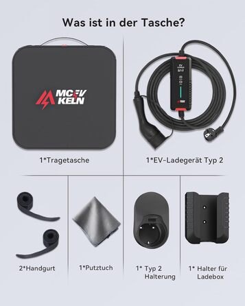 Кабель для зарядки електромобіля Type 2 Schuko 3.6 кВт, 5м, IP65, 16A - Зарядний пристрій для електрокарів та гібридів