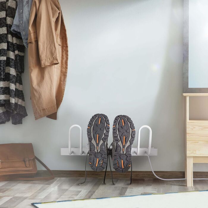 VILSTEIN - Electric Shoe Dryer - Compact Shoe Heater - Glove Dryer for 2 Pairs of Shoes - Glove Heater - Electric Sock Warmer and Boot Warmer