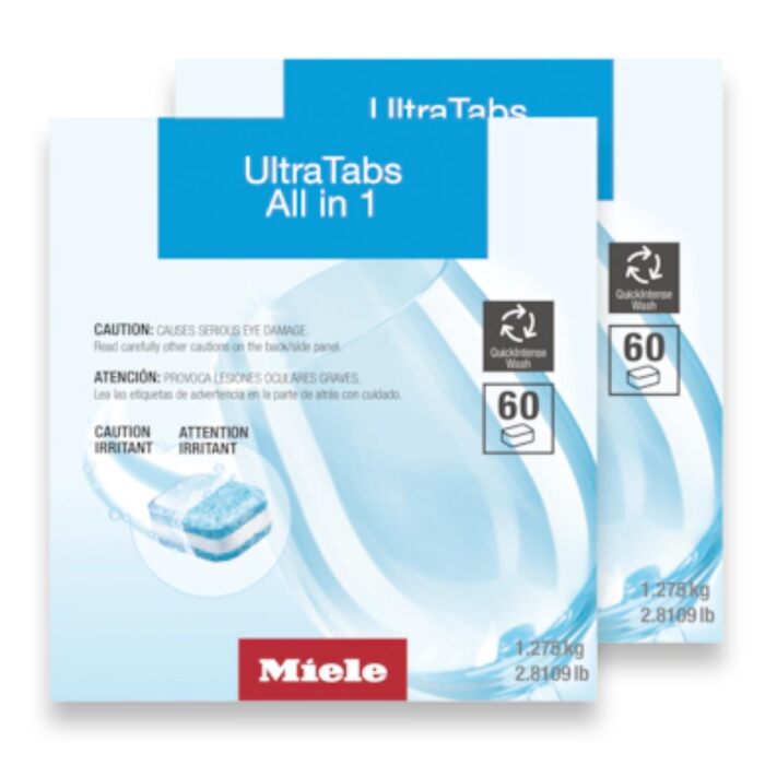 Таблетки для посудомийної машини Miele UltraTabs, набір 120 шт