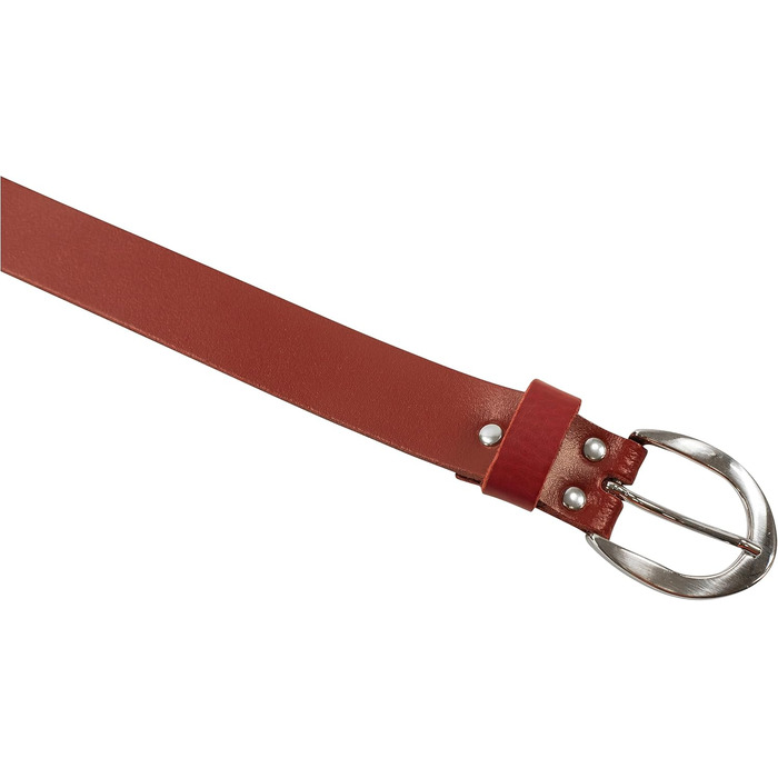 Жіночий шкіряний ремінь fashionchimp Basic, червоний, 2.8 см, Made in Germany