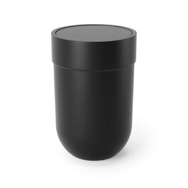 Сміттєвий кошик Umbra Touch з гойдальним кришкою, 6 л, чорний