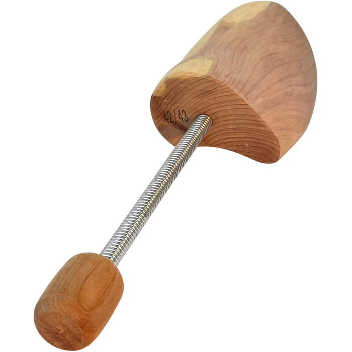 Max Basic Cedar Shoe Spreader, Shoe Stretcher, Shoe Former made of Cedarwood for Women and Men, Set of 3 Pairs