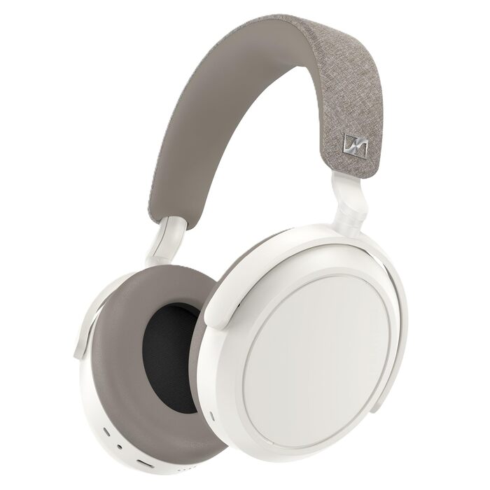 Навушники бездротові Sennheiser Momentum 4 Wireless White з шумозаглушенням Bluetooth, 60 год автономності, складані
