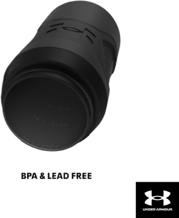 Пляшка спортивна термос Under Armour з ручкою, 907.2 г, чорна - для бейсболу, футболу та інших видів спорту, герметична