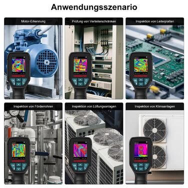 Тепловізор HANMATEK Ti240 для виявлення температурних аномалій та полювання: роздільна здатність 240x240, діапазон температур -68°F до +752°F, акумулятор