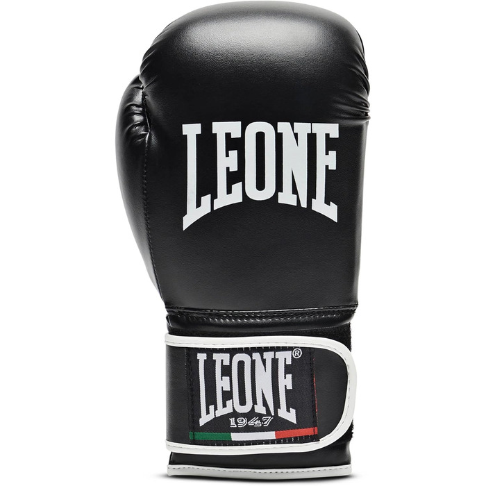 Боксерські рукавички Leone 1947 Flash - чорні, унісекс, 14 oz