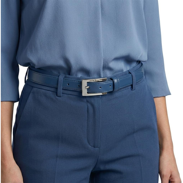 Жіночий шкіряний ремінь Biagiotti Avio 2 см, XL (120 см) з подарунковою коробкою, регульований