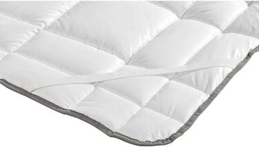 Badenia Bettcomfort Fitted Sheet Clean Cotton, 90 x 200 cm, white, Öko-Tex certified, produced according to German quality standards