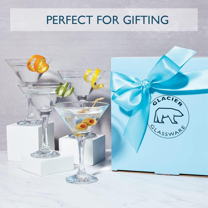 Бокали для Мартіні Glacier Glass Milano Collection, 170 мл, 4 шт.