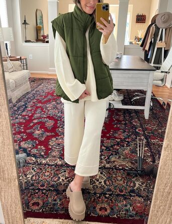 Жіноча зимова коротка пуховик Wete Легка тепла куртка з рукавами-крилами та кишенями, чорний (XXL, Армійний зелений)