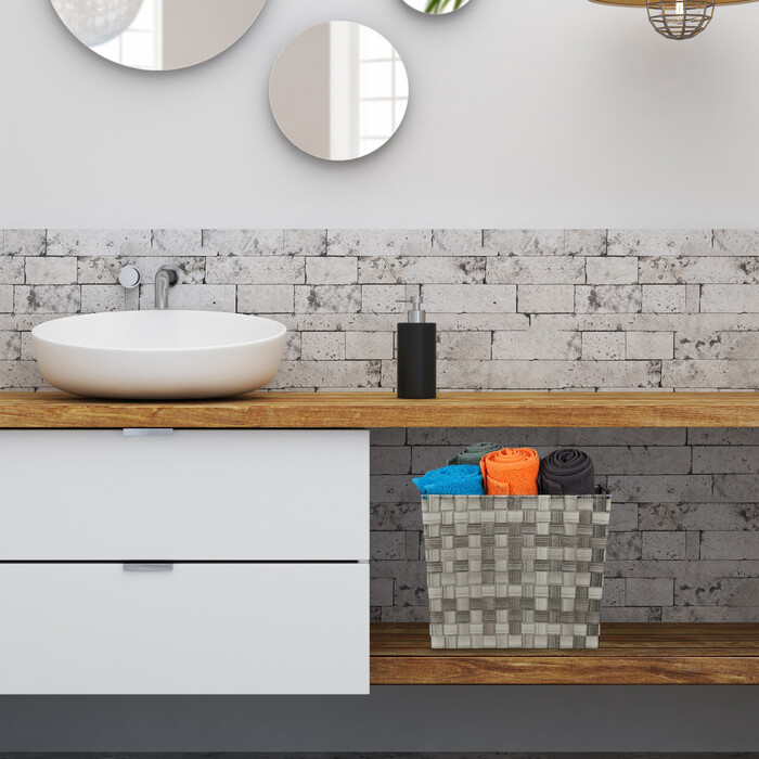 Tall Woven Storage Basket