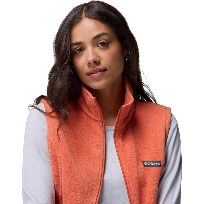 Жіночий жилет Columbia Benton Springs Plus Size з флісу, розмір 3X, колір Тоскана