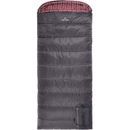 Сплячий мішок TETON Sports Celsius XXL; Великий для сімейного кемпінгу; Безкоштовний компресійний мішок, чорний (сірий)