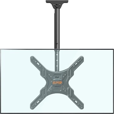 ELIVED Adjustable TV Wall Mount for 24-65 Inch Flat & Curved TVs - VESA 400x400, 45kg Capacity
