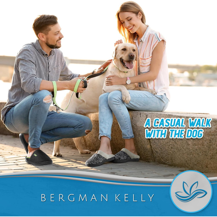 Чоловічі домашні тазорічні капці Bergman Kelly - чорно-лаймовий, бавовна/спандекс, неслизькі, колекція Ranger (46/47 EU)