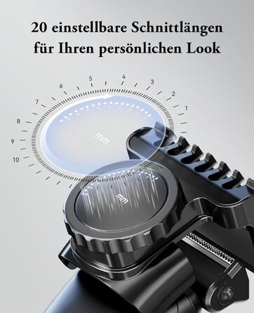 Мультитриммер для тіла чоловічий 2-в-1: тіло, обличчя, інтимна зона. Вологостійкий, USB-C. З насадками.